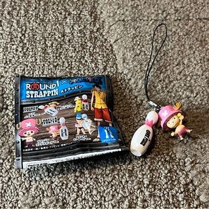 Round 1 x One Piece Anime Tony Tony Chopper Lucky Phone Strap Charm Japan Toei